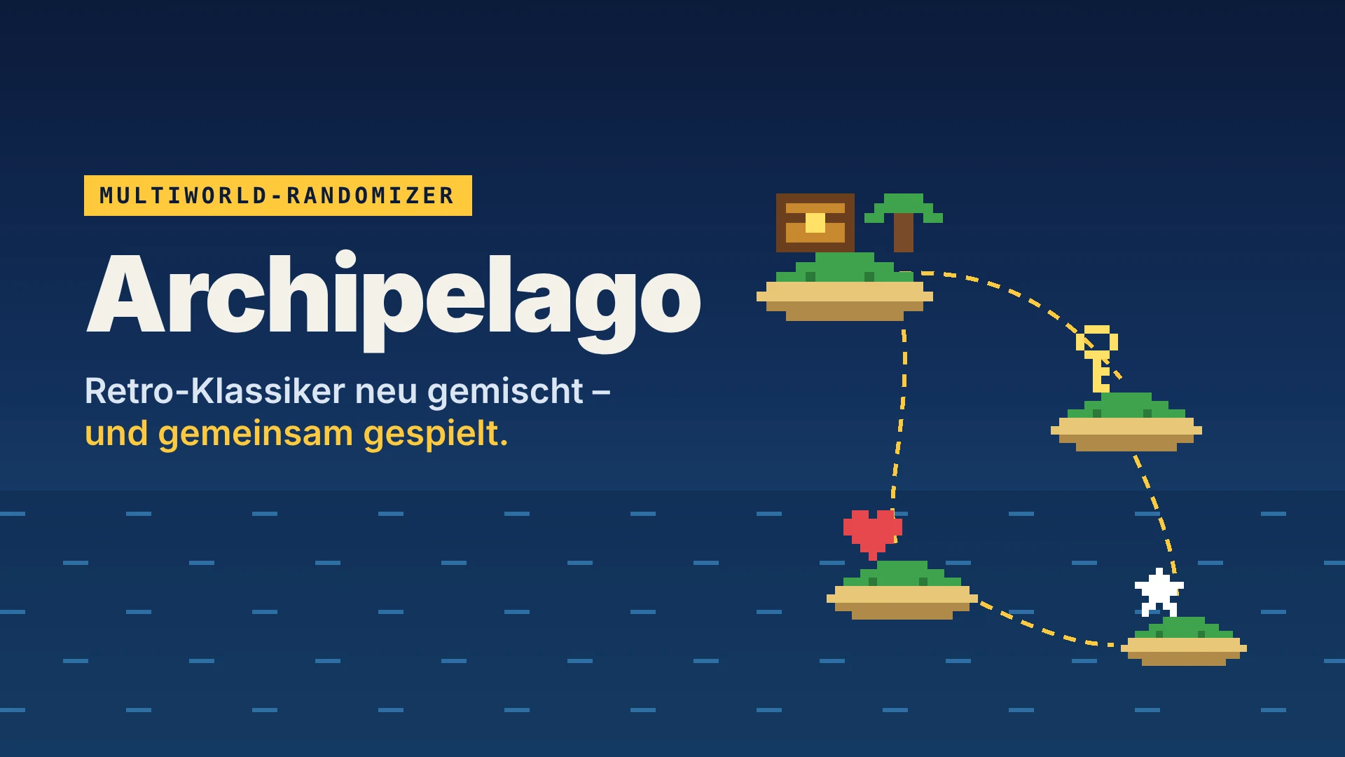 Archipelago - Treffen sich Link, Mario und der Doom Guy auf einem Server